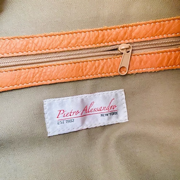 Pietro Alessandro Orange Tote Bag - Picture 7 of 8